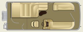 Bennington Pontoon Boats 24 SSL - Jerry's Marine your Bennington Dealer