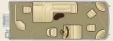 Bennington Pontoon Boats 24 SF  - Jerry's Marine your Bennington Dealer