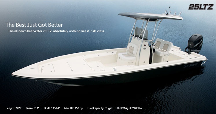 ShearWater Boats  25LTZ - Jerry's Marine your ShearWater Boat Dealer - The best just got better