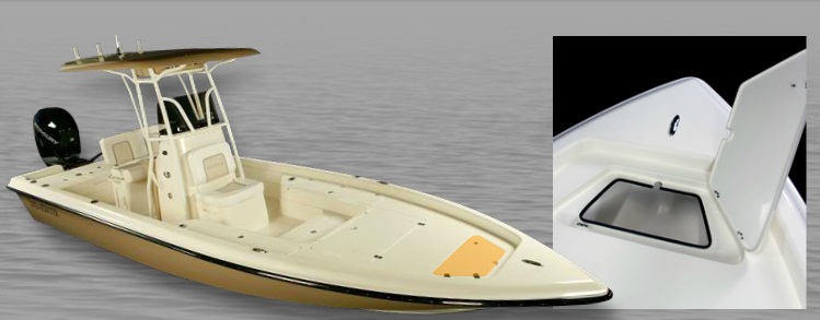 ShearWater Boats  25LTZ - Jerry's Marine your ShearWater Boat Dealer - Anchor Locker