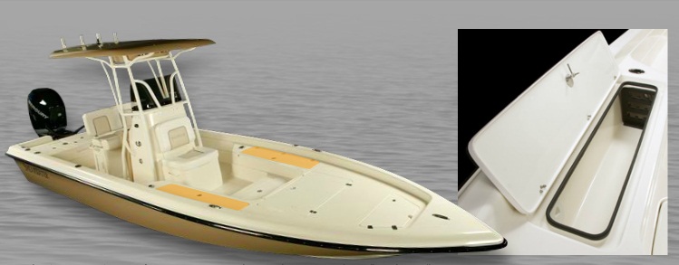 ShearWater Boats  25LTZ - Jerry's Marine your ShearWater Boat Dealer - Rod Box
