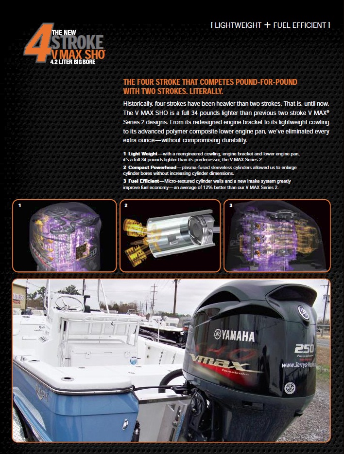 Yamaha SHO 250HP 225HP 200HP - Jerry's Marine your Yamaha Dealer