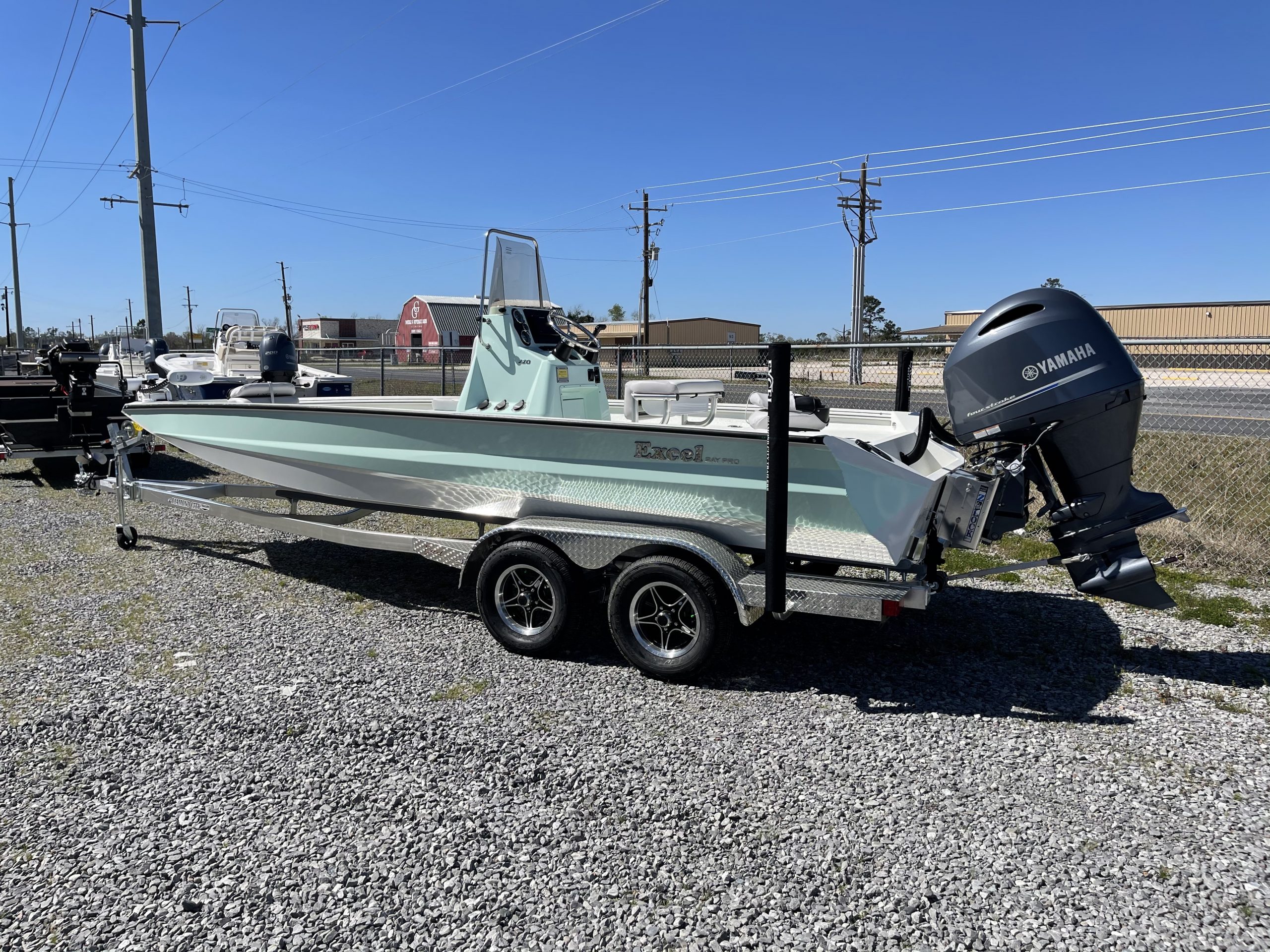 Excel 220 Bay Pro Aluminum Bay Boat STK EX22 9893 Jerrys Marine