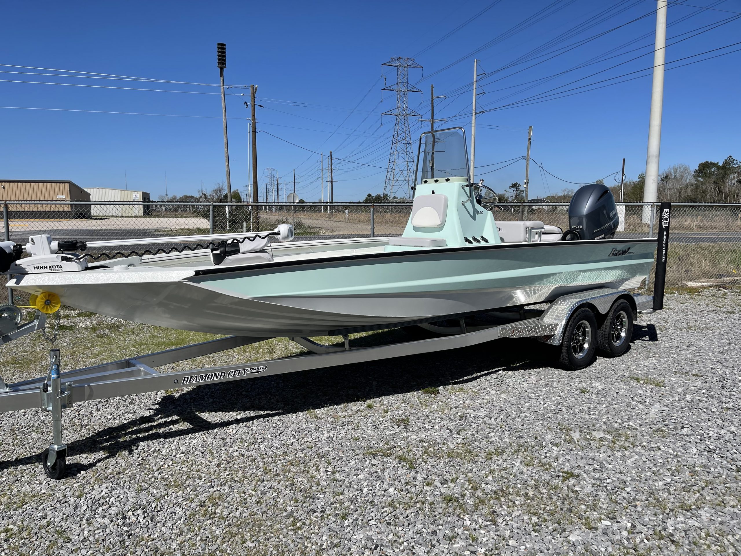 Excel 220 Bay Pro Aluminum Bay Boat STK EX22 9893 Jerrys Marine