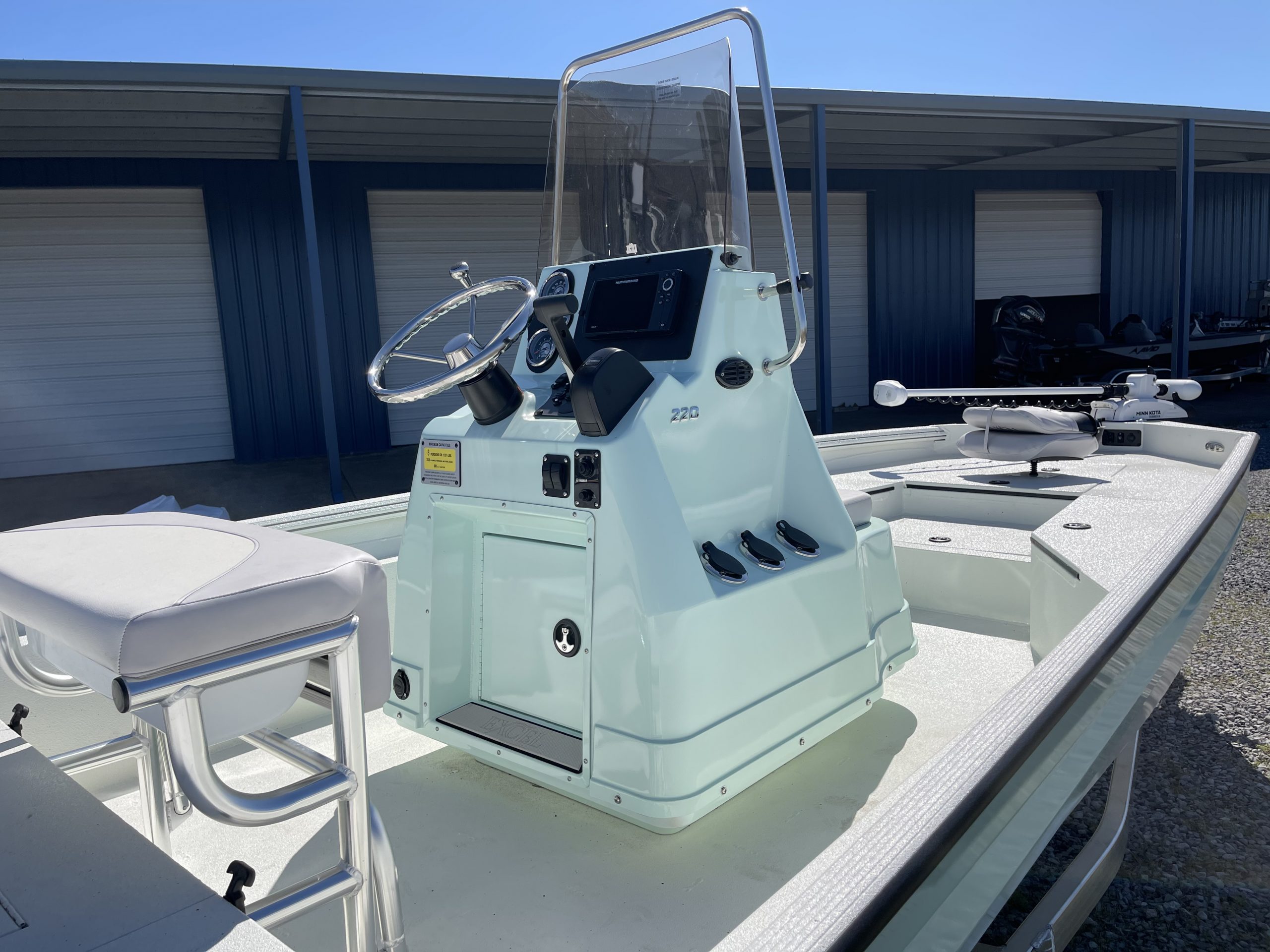 Excel 220 Bay Pro Aluminum Bay Boat STK EX22 9893 Jerrys Marine