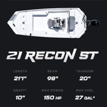 Avid Boats 21 ST Recon Series Louisiana and Texas Dealer
