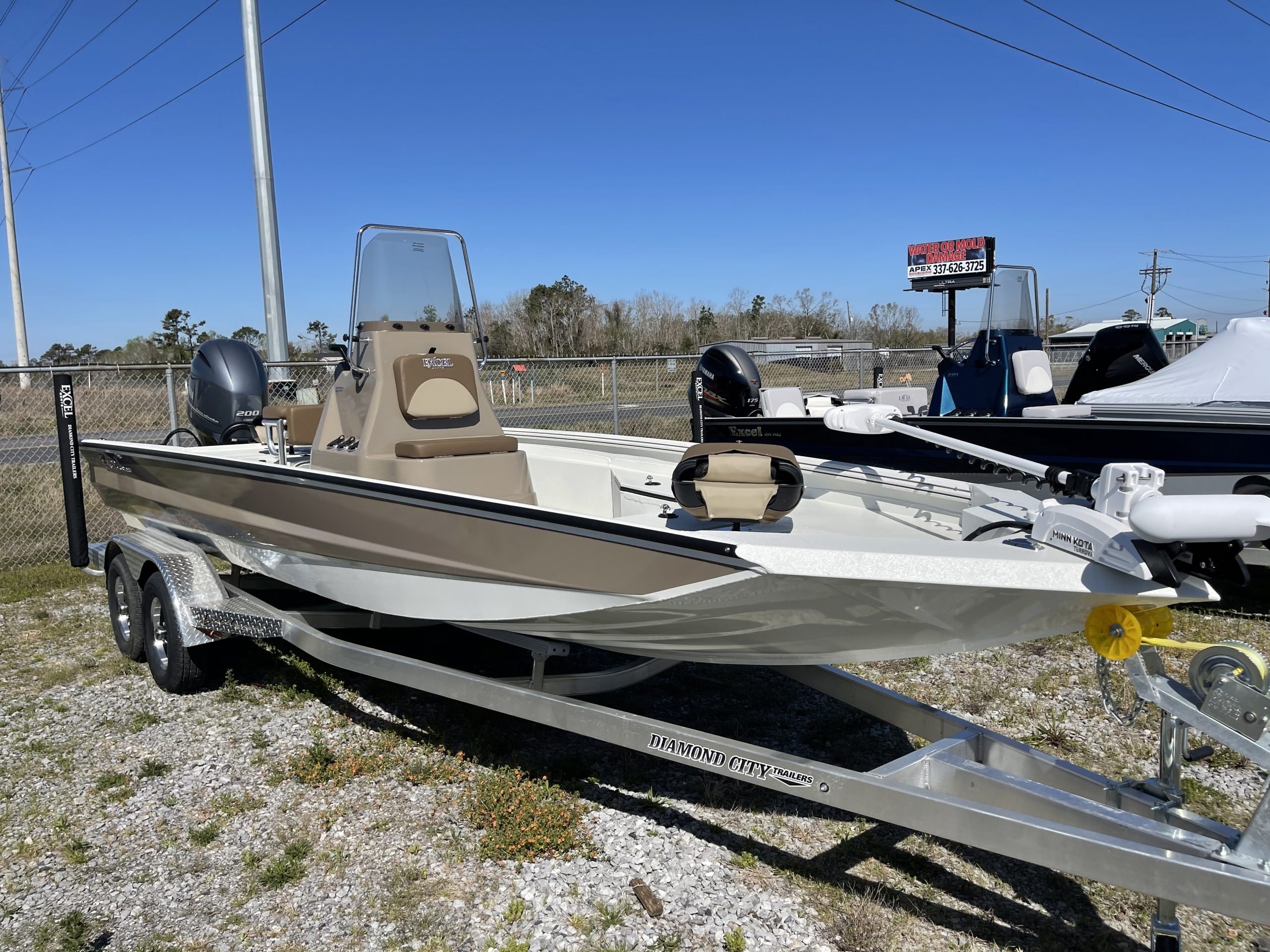 Excel 220 Bay Pro Aluminum Bay Boat STK EX22 9895 Jerrys Marine