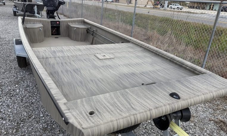 Gatortail 1754 extreme march duck hunting boat 40 hp gatortail surface drive outboard mud motor 09369-11_resized