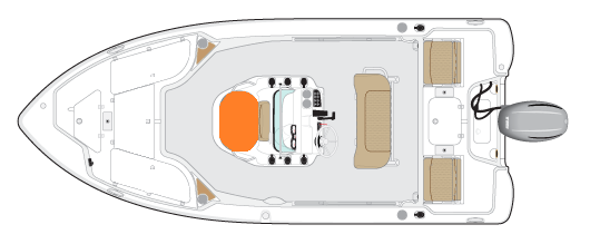 NauticStar Boats Dealer Louisiana and Texas 195 Bay Baitwell