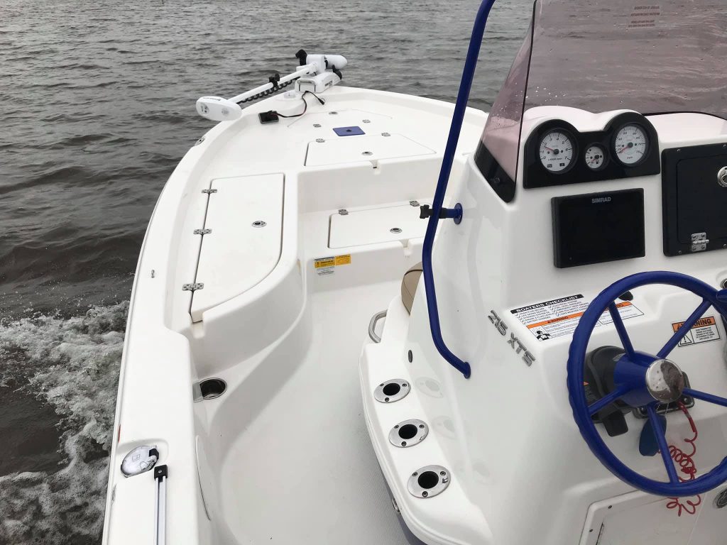 NauticStar Bay Saltwater Fishing Boats Dealer 215 XTS Test Lake Charles Louisiana 042920 2