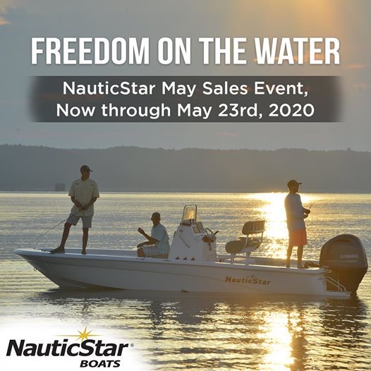 NauticStar freedom on the water sales event